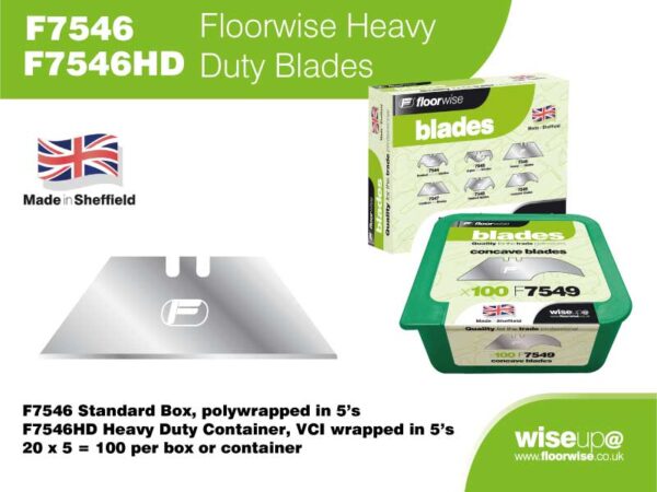 F7546 - Floorwise Heavy Duty Blades