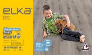 Elka 12mm V-Groove Aqua Protect Laminate